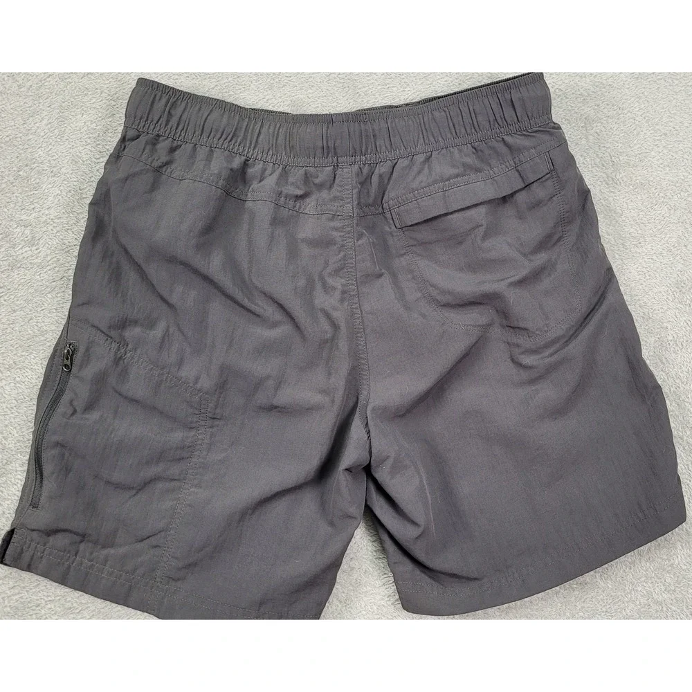The North Face Mens FlashDry Belted Hiking Shorts Dark Gray Athletic Size Medium